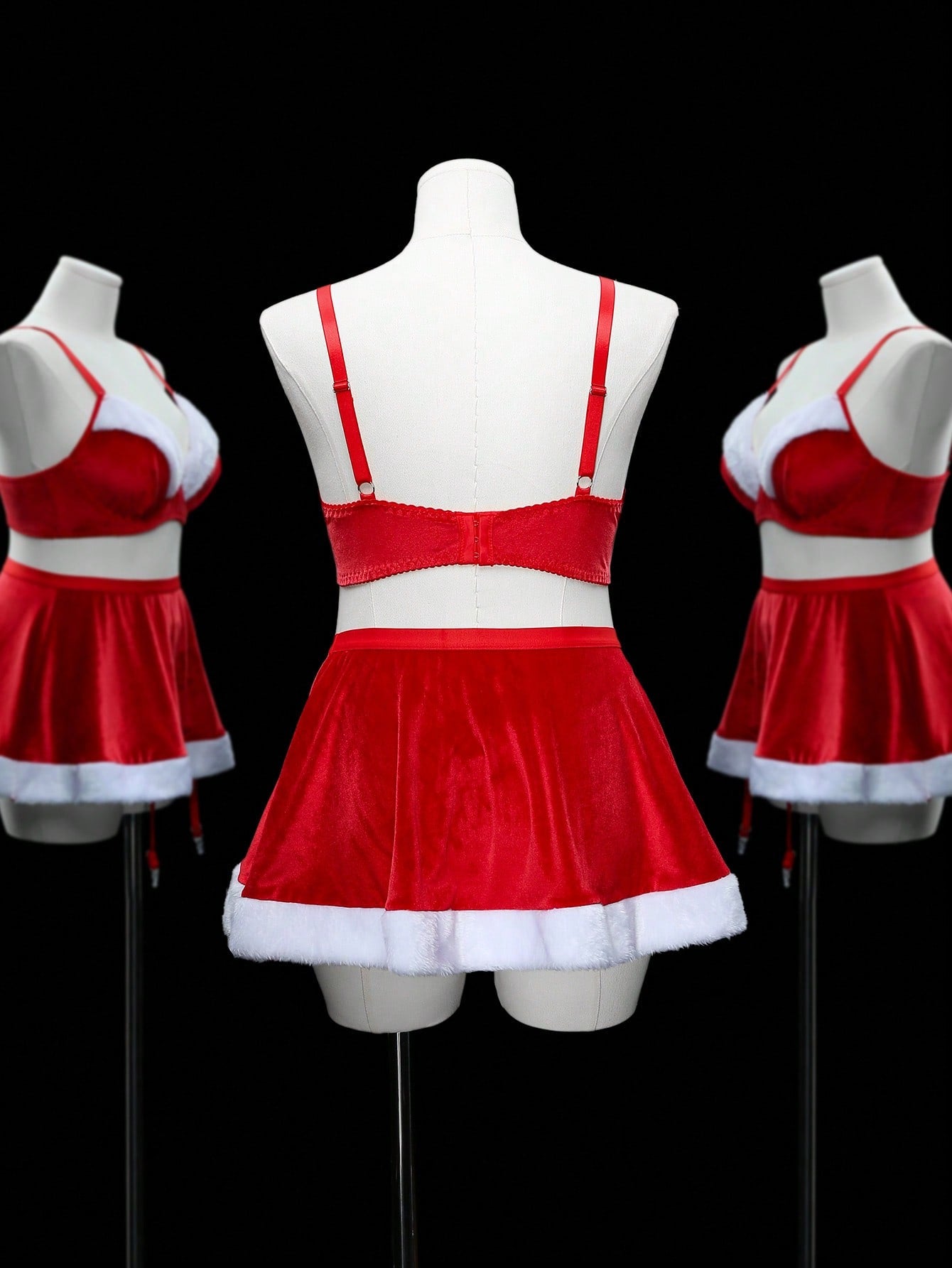 Kalėdiniai moteriški apatiniai SilkySet MA0582 (XL-4XL)