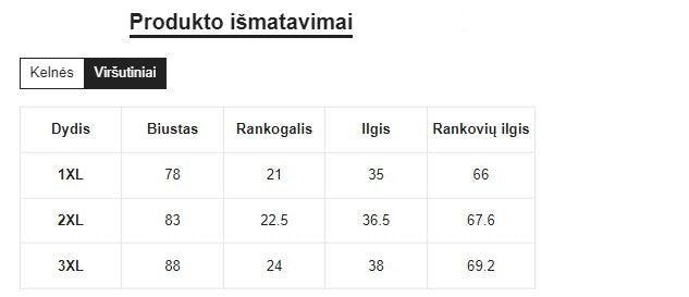 Sportinis kostiumėlis SilkySet SK0017 (XL-3XL)