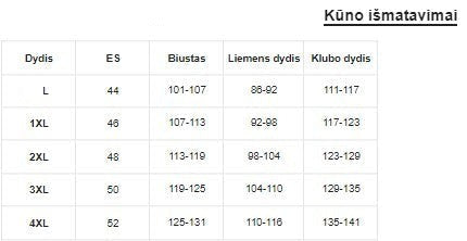 Plisuota suknelė SilkySet WD0006 (L-4XL)