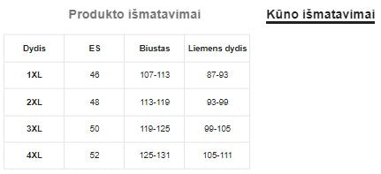 Seksualūs naktinukai ir chalatas (XL-5XL) SilkySet MN0189