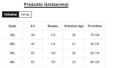 Moteriškų apatinių komplektas SilkySet MA0029 (XL-4XL)