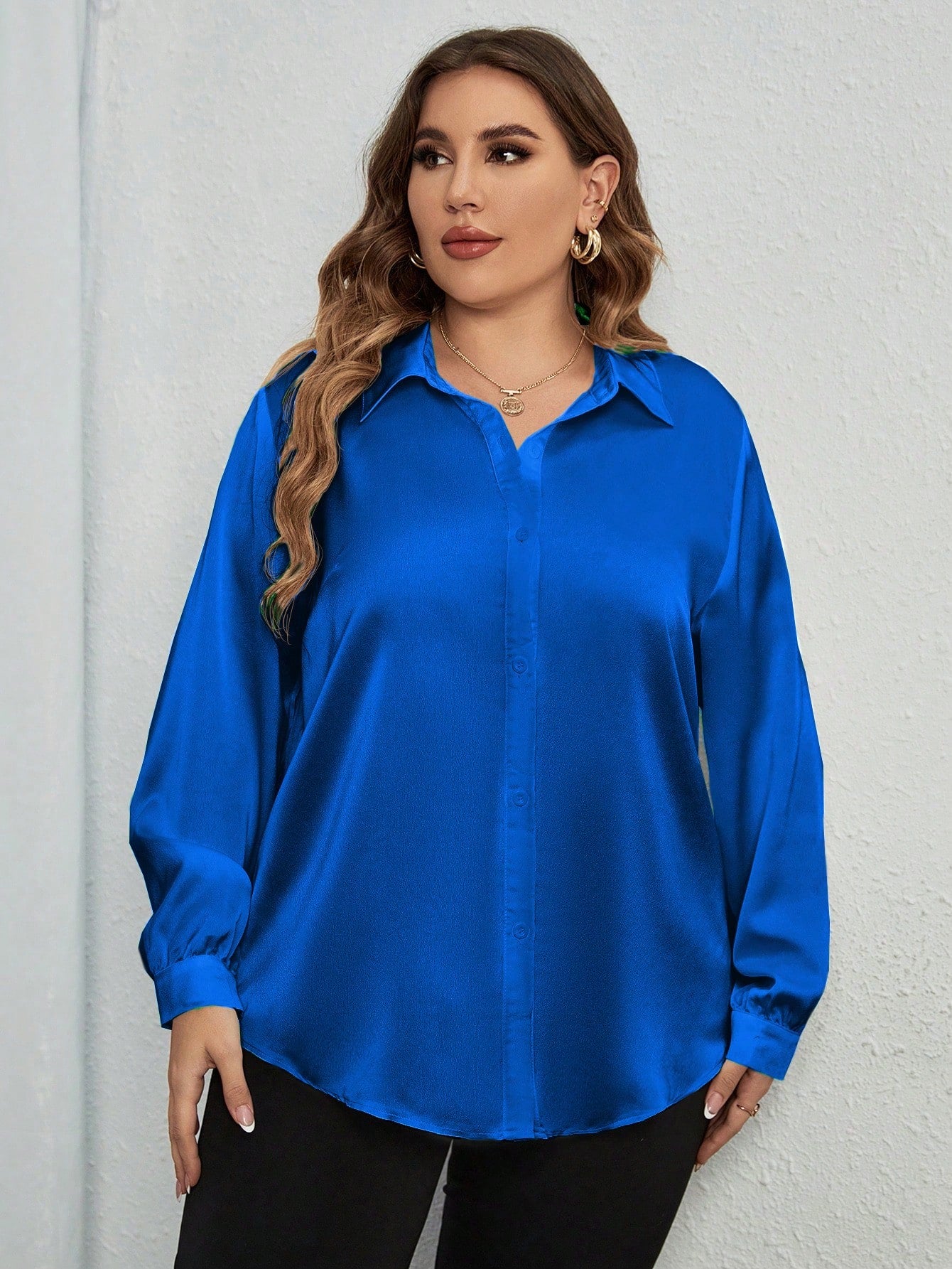 Moteriški marškiniai SilkySet WB0002 (L-4XL)