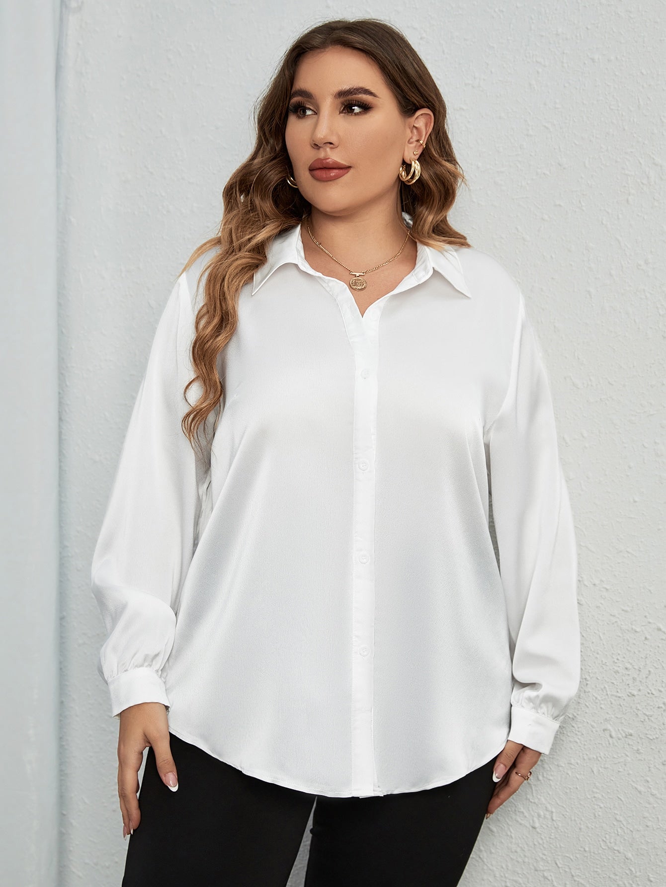 Moteriški marškiniai SilkySet WB0002 (L-4XL)