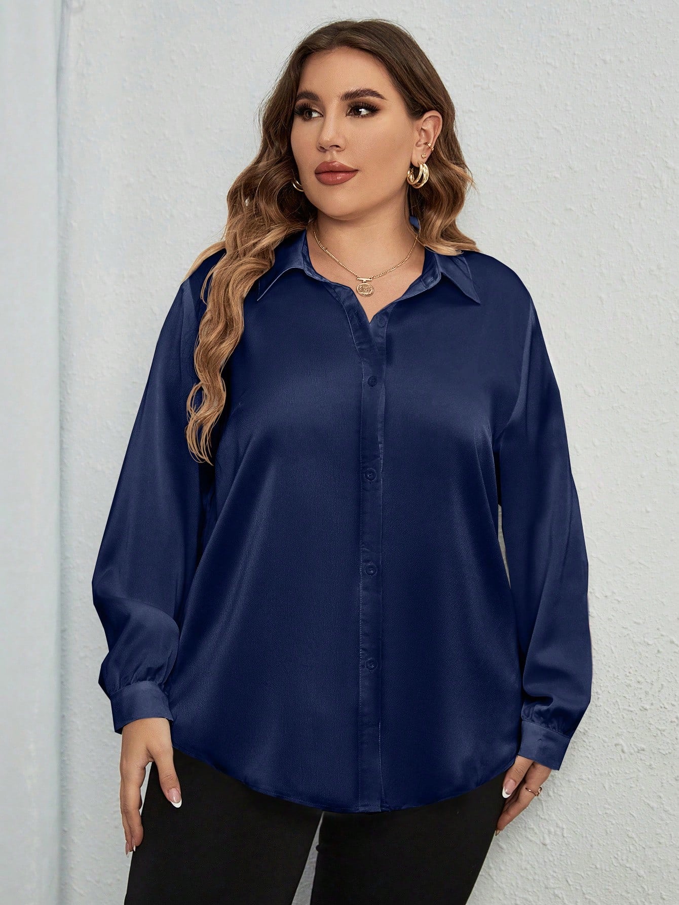 Moteriški marškiniai SilkySet WB0002 (L-4XL)