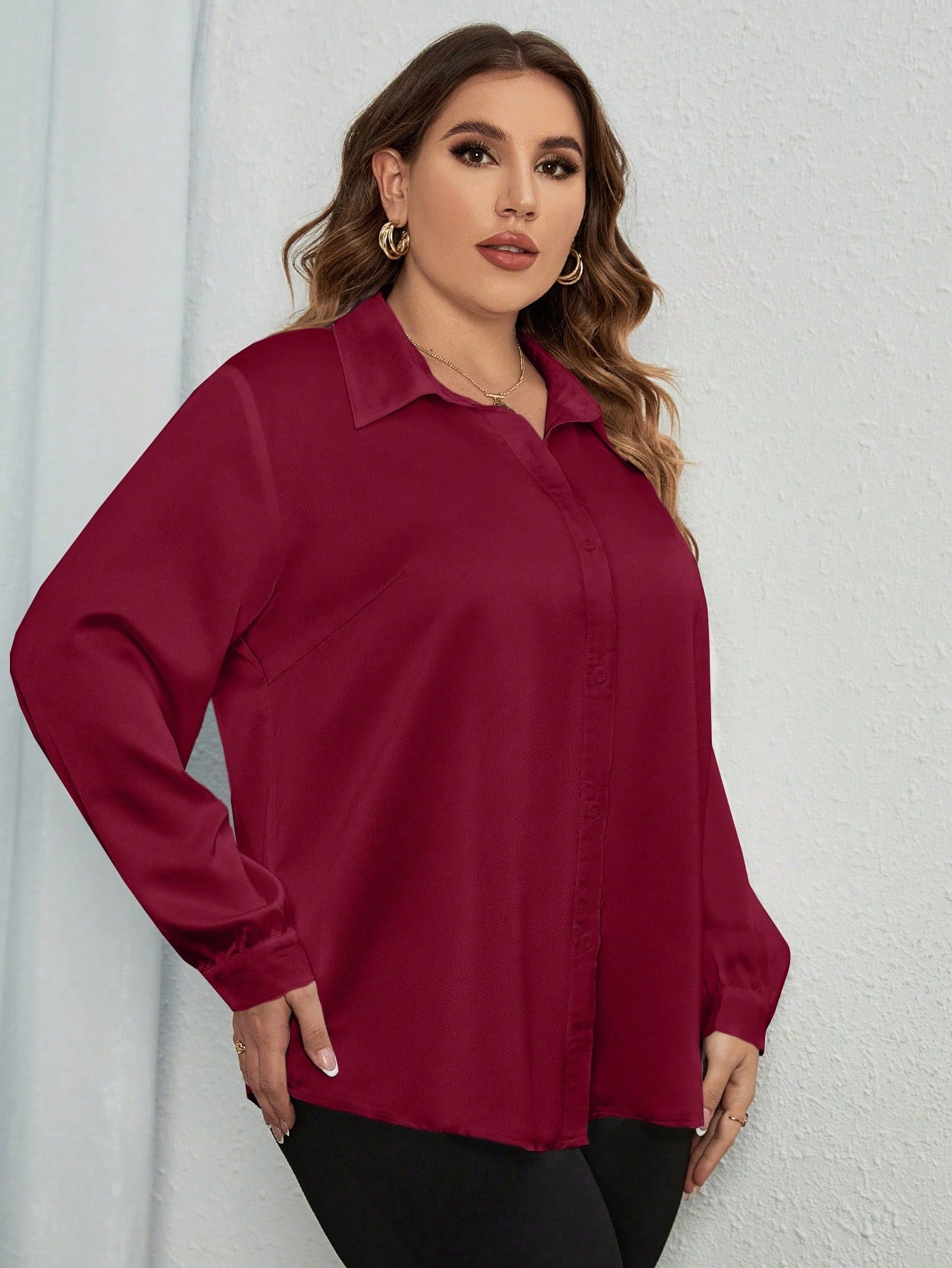 Moteriški marškiniai SilkySet WB0002 (L-4XL)