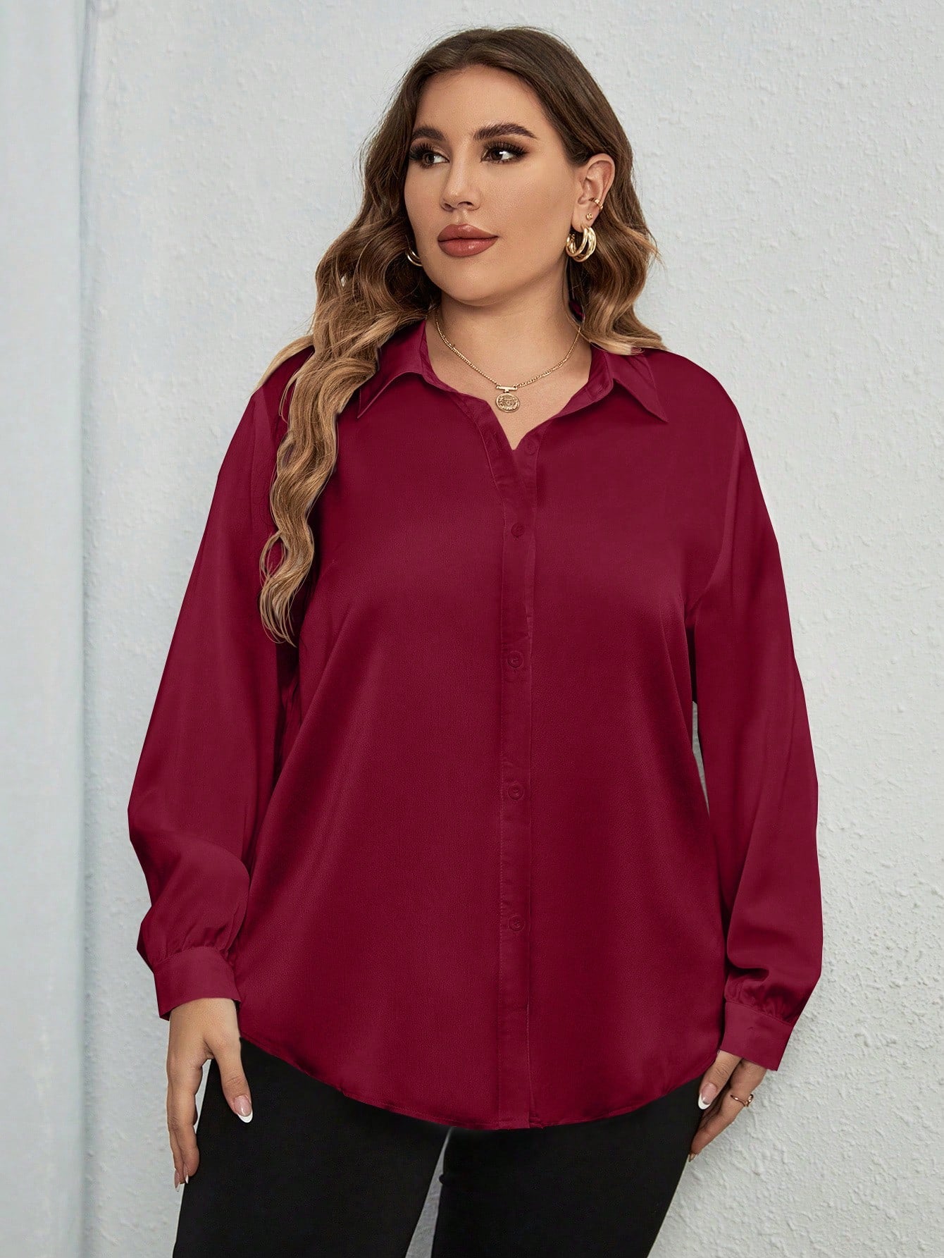 Moteriški marškiniai SilkySet WB0002 (L-4XL)
