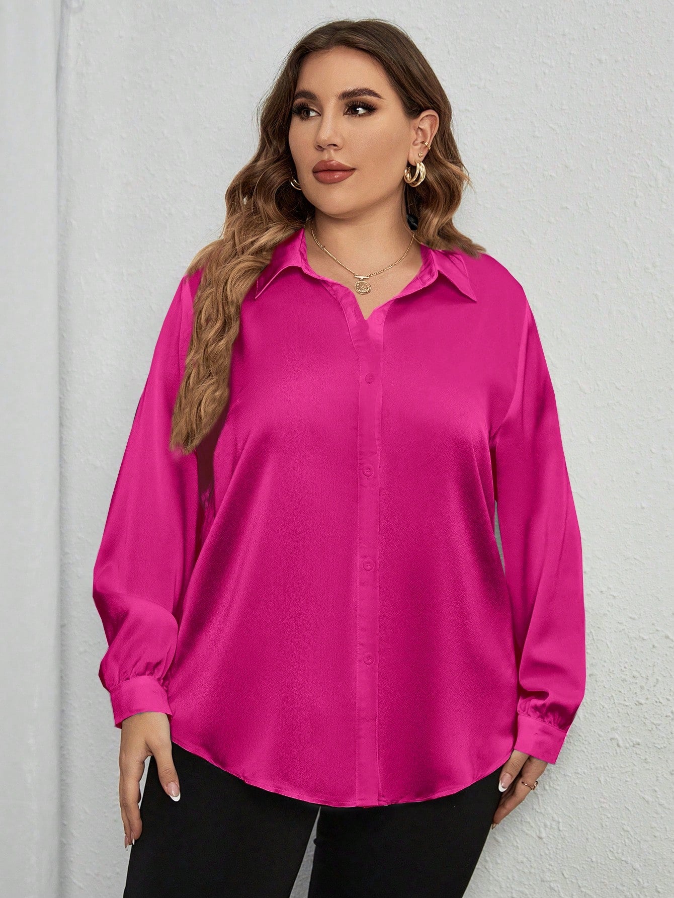 Moteriški marškiniai SilkySet WB0002 (L-4XL)