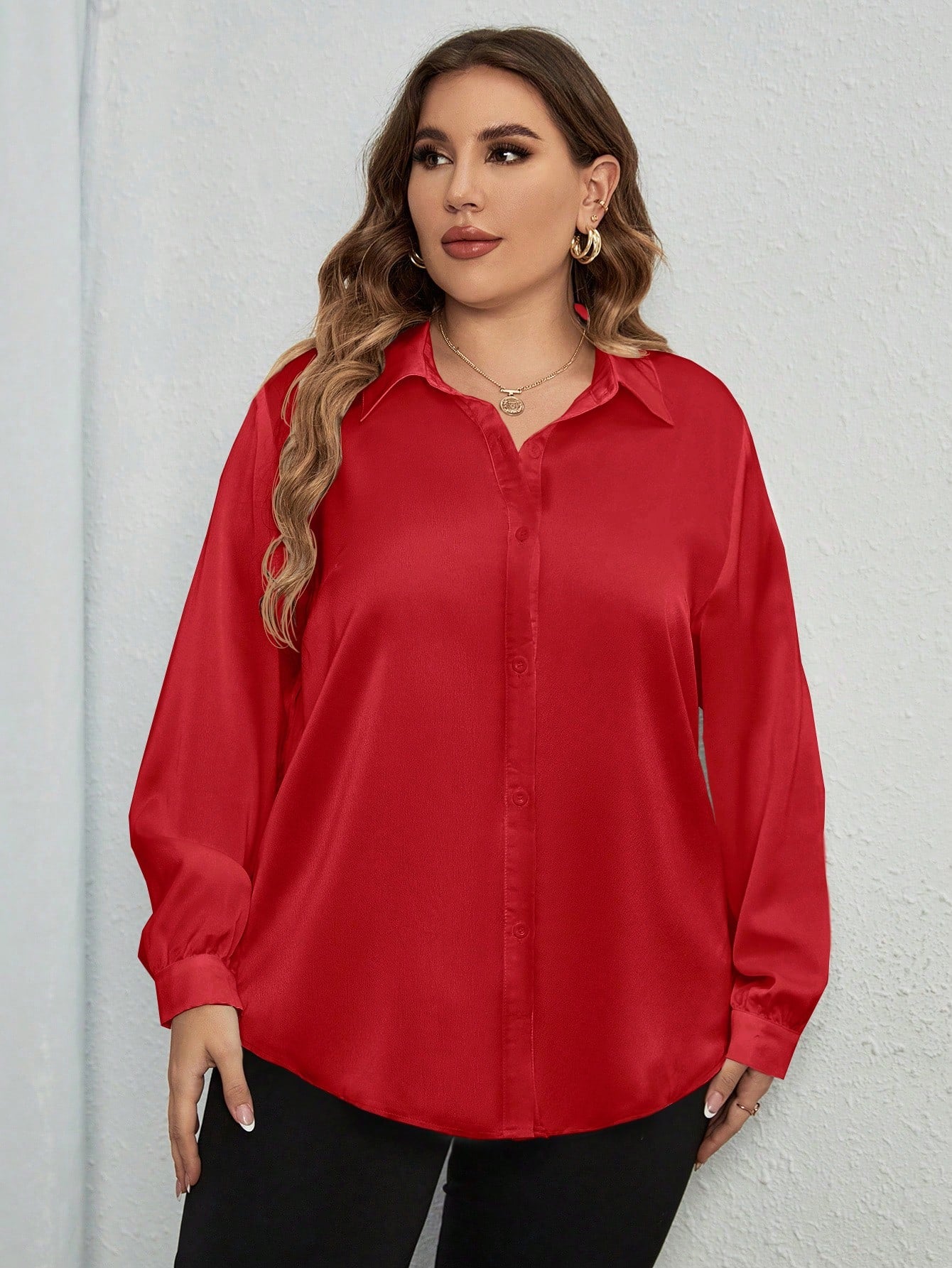 Moteriški marškiniai SilkySet WB0002 (L-4XL)