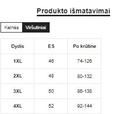 Seksualūs naktinukai (XL-4XL) SilkySet MN0191