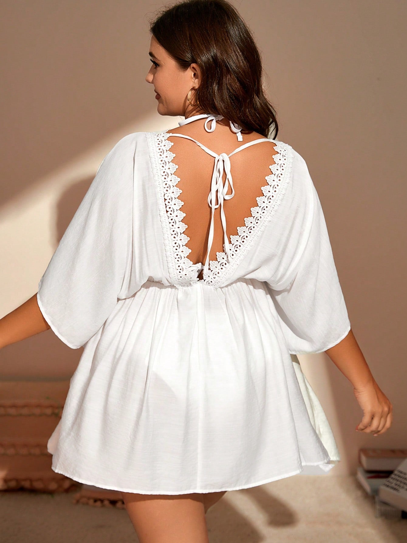 Paplūdimio tunika SilkySet MB0067 (L-4XL)