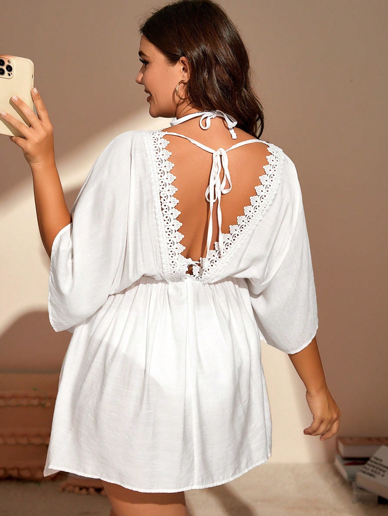 Paplūdimio tunika SilkySet MB0067 (L-4XL)