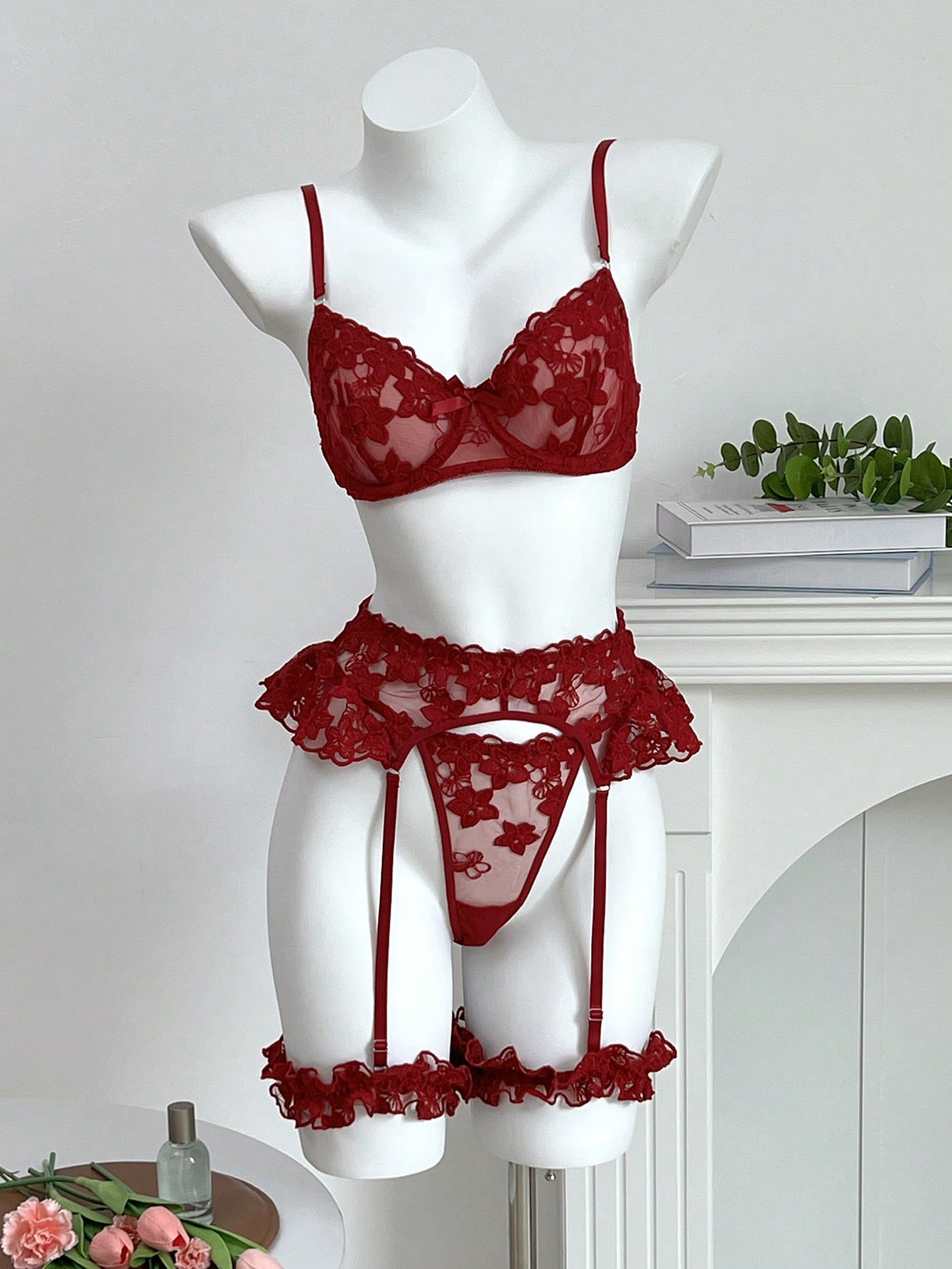 Seksualių apatinių komplektas SilkySet MA0571