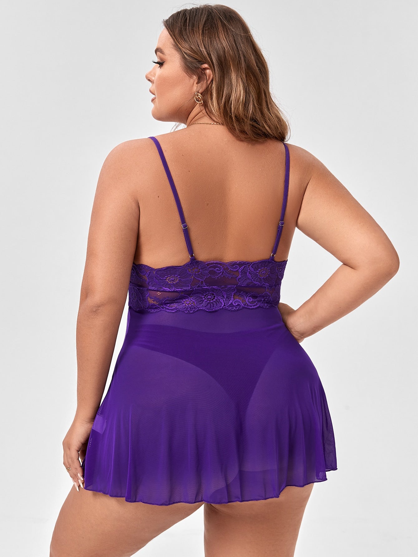 Seksualūs naktinukai (XL-4XL) SilkySet MN0191