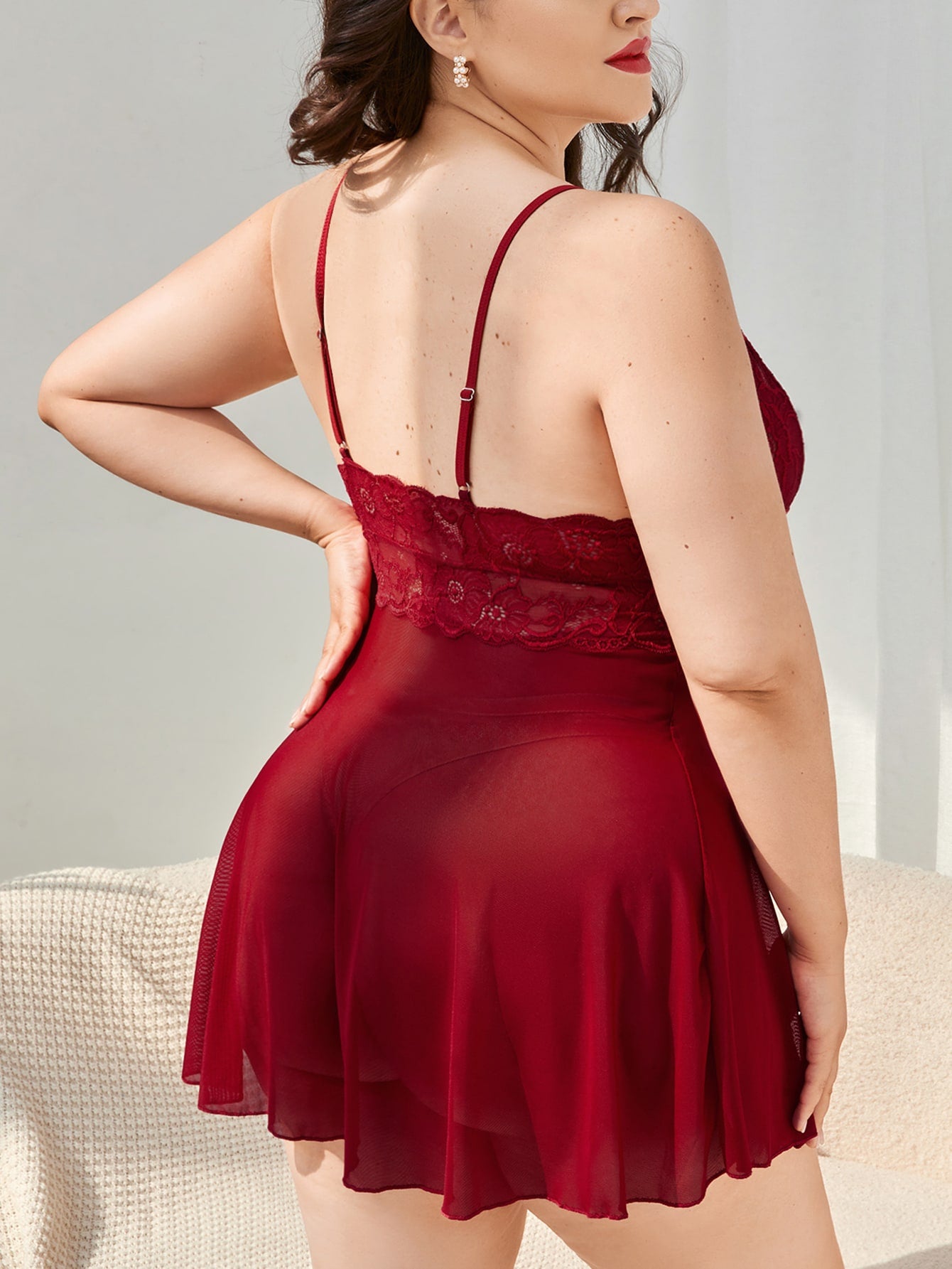 Seksualūs naktinukai (XL-4XL) SilkySet MN0191