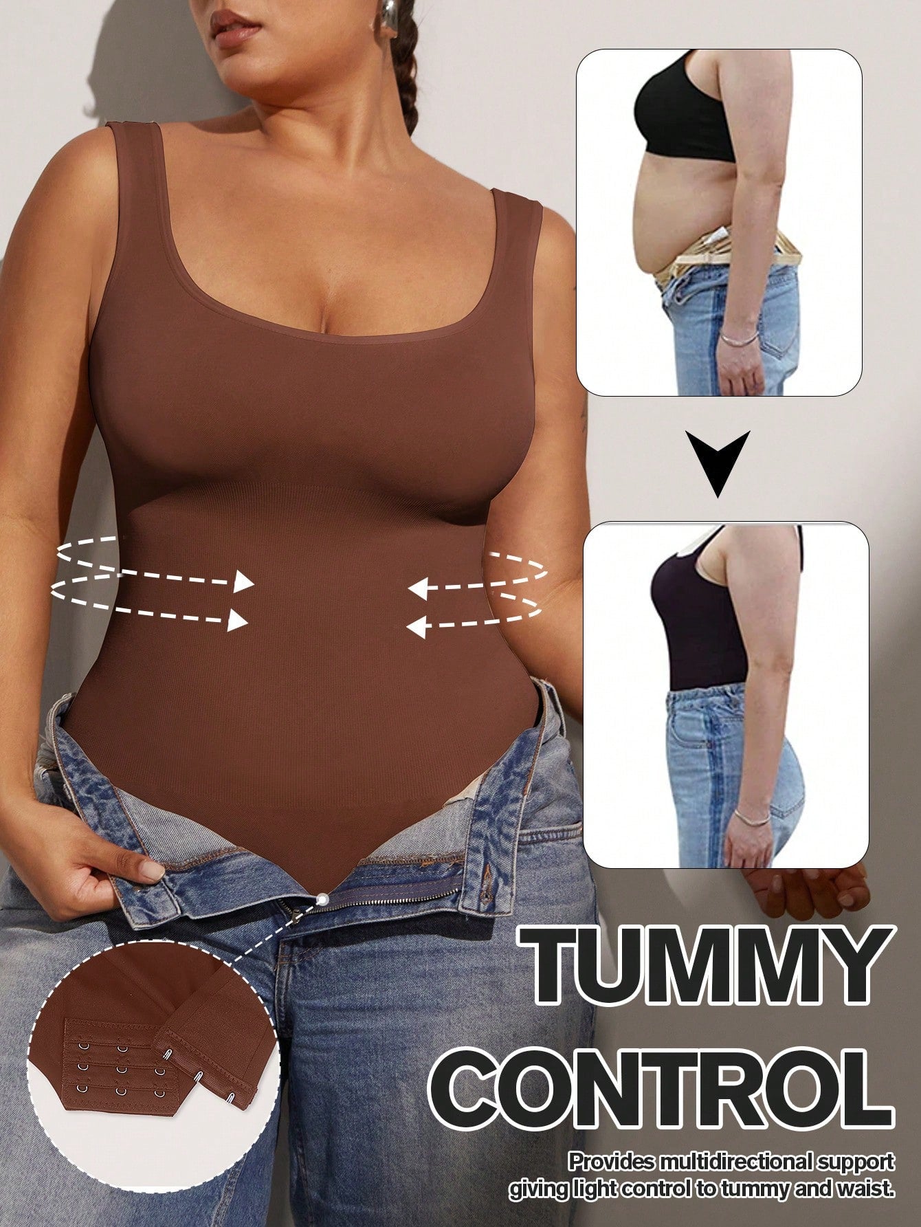 Formuojantis bodis SilkySet FA0019 (L-4XL)