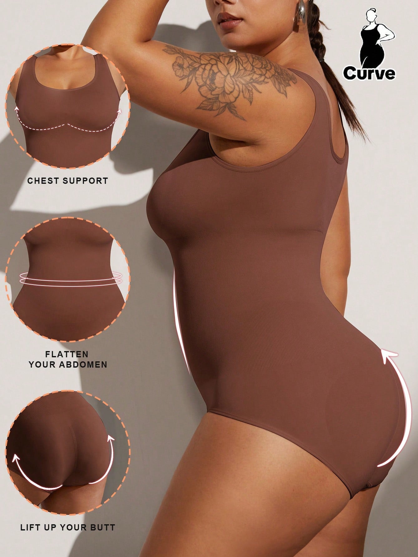 Formuojantis bodis SilkySet FA0019 (L-4XL)