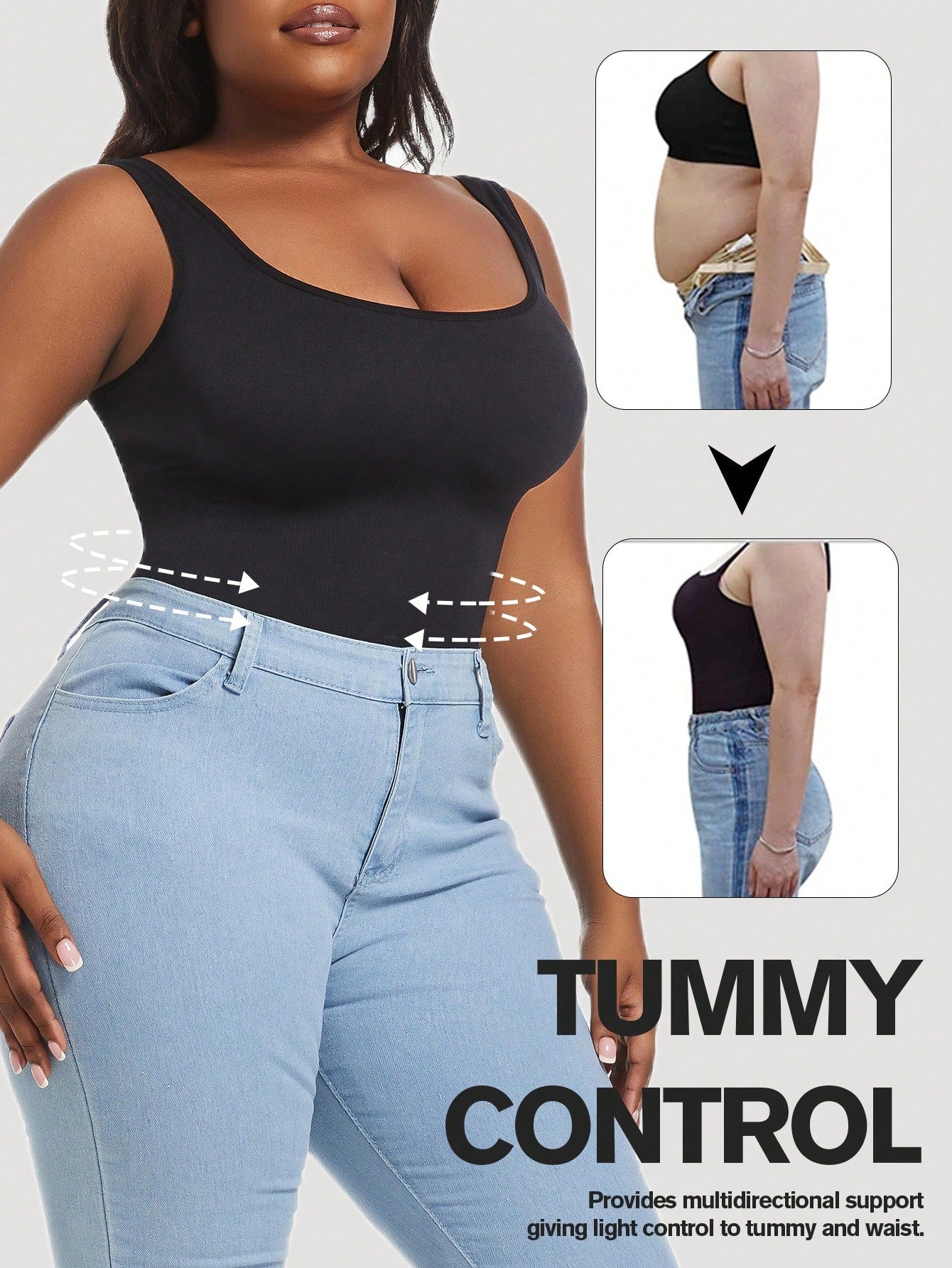 Formuojantis bodis SilkySet FA0019 (L-4XL)