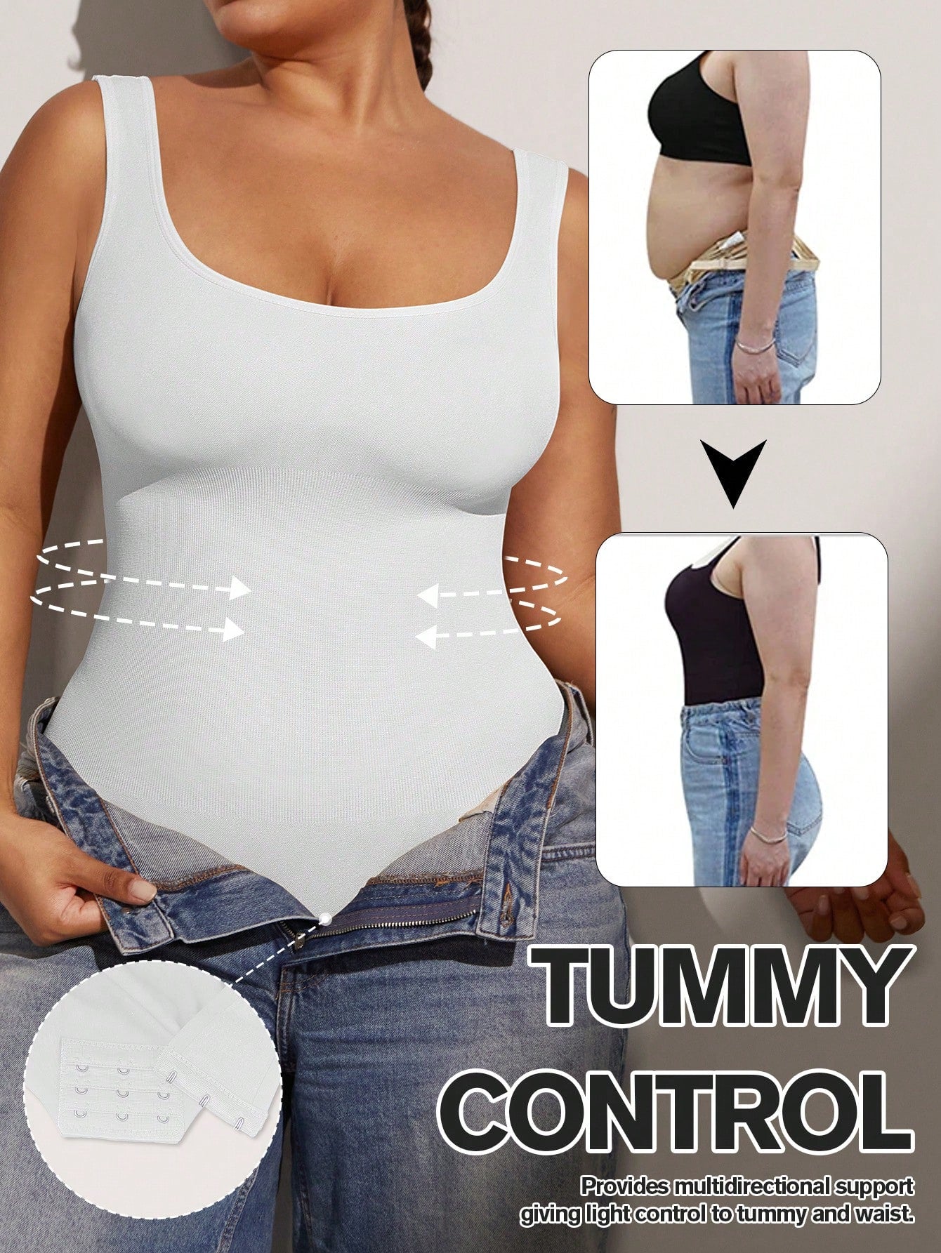 Formuojantis bodis SilkySet FA0019 (L-4XL)