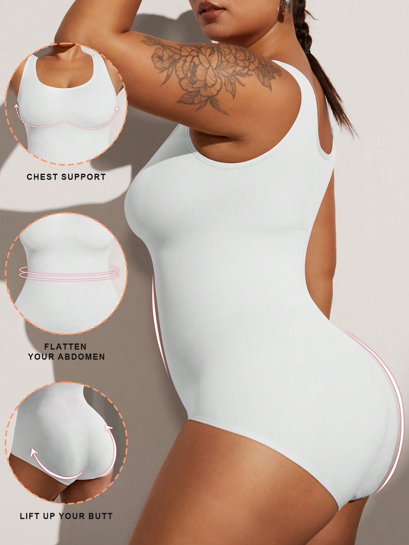 Formuojantis bodis SilkySet FA0019 (L-4XL)