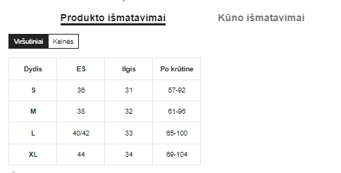 Besiūlių apatinių komplektas SilkySet MA0010