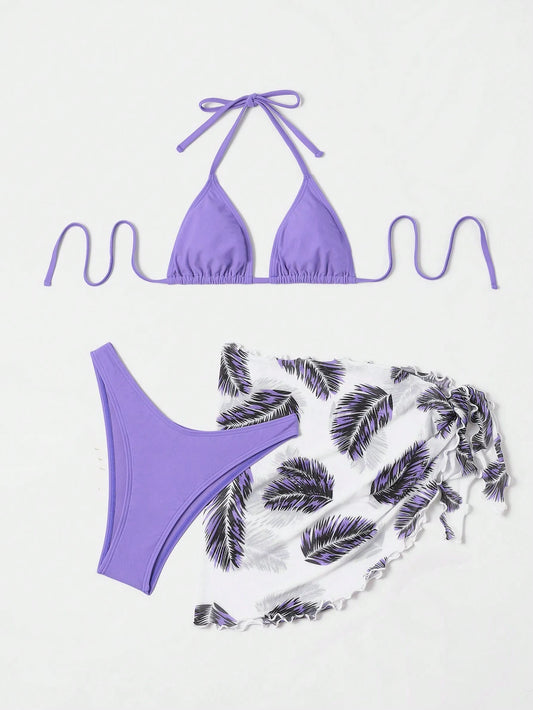 Bikini su sijonėliu SilkySet MB0134 - 3 vnt.