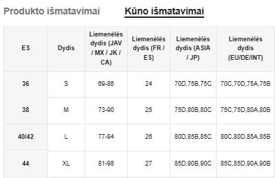 Seksualus apatinių komplektas SilkySet MA0150