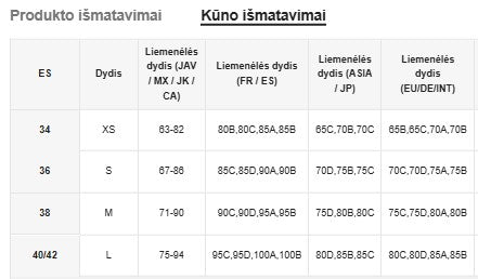 Seksualus apatinių komplektas SilkySet MA0158