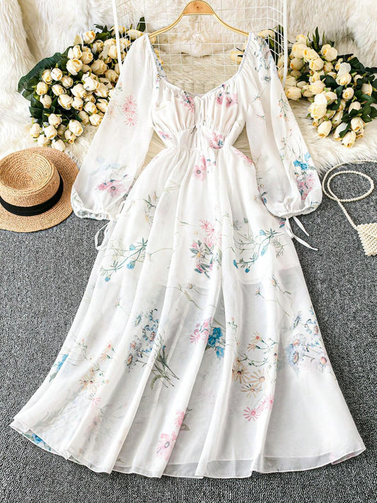 Midi suknelė SilkySet WD0176 (L-4XL)