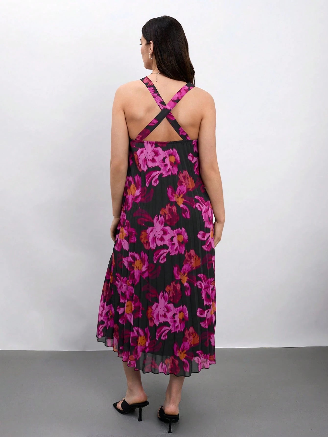 Midi suknelė SilkySet WD0169 (L-4XL)