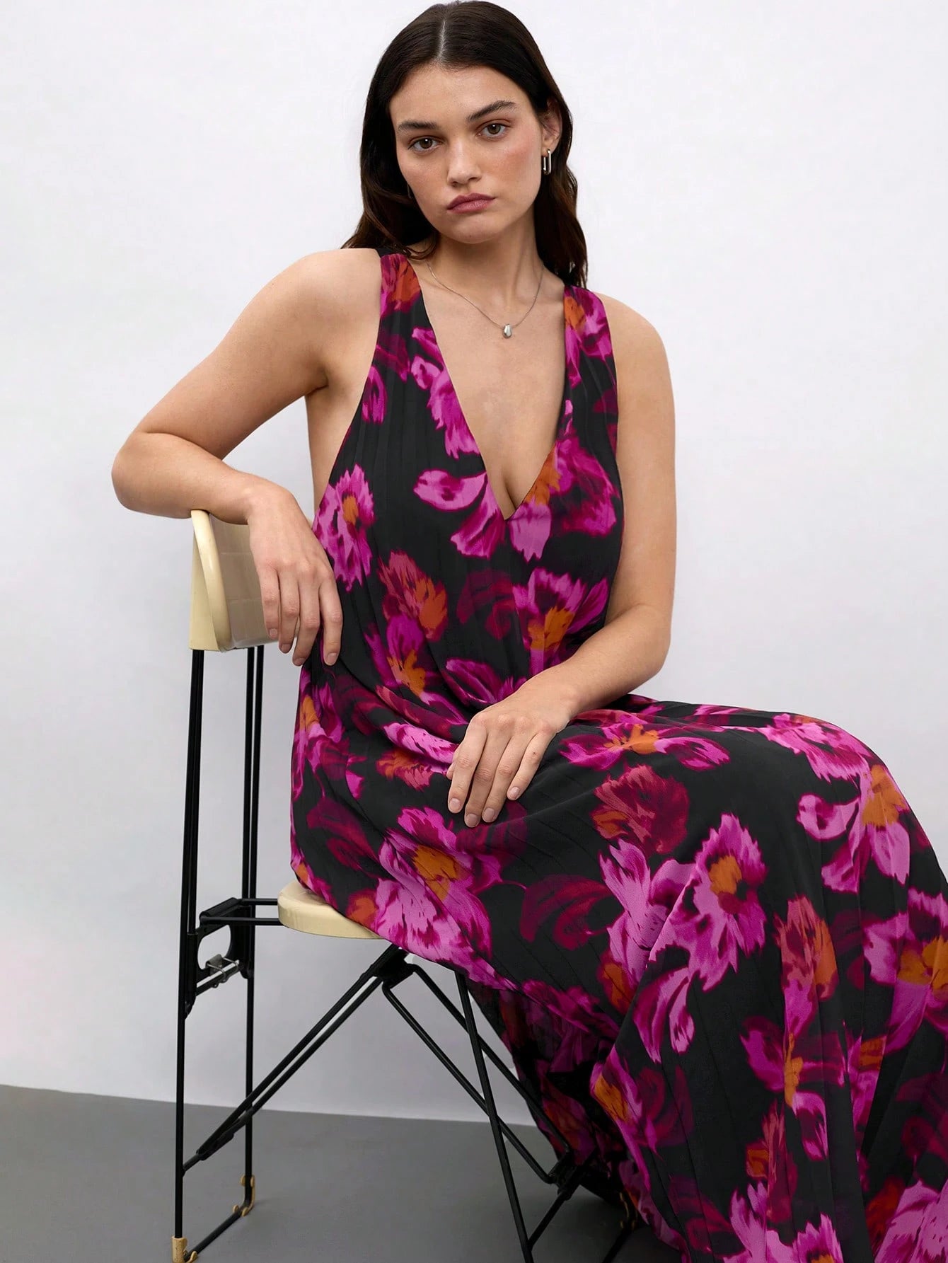 Midi suknelė SilkySet WD0169 (L-4XL)