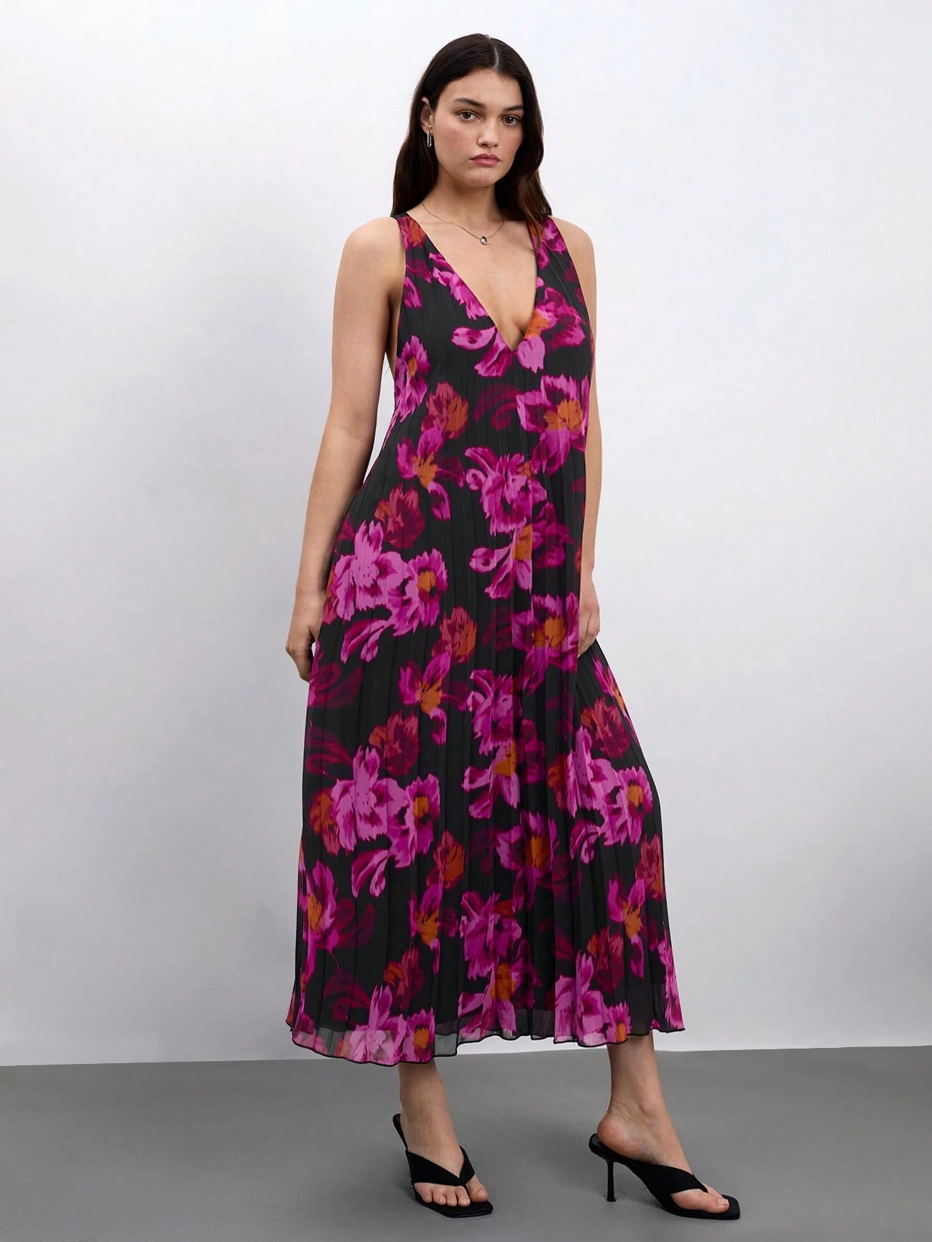 Midi suknelė SilkySet WD0169 (L-4XL)