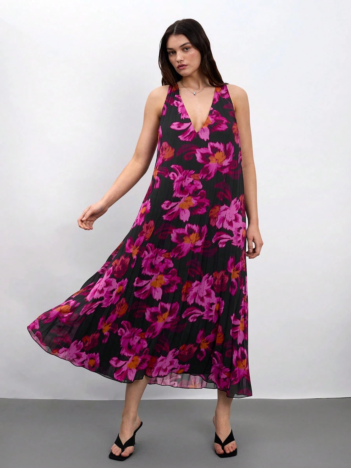 Midi suknelė SilkySet WD0169 (L-4XL)