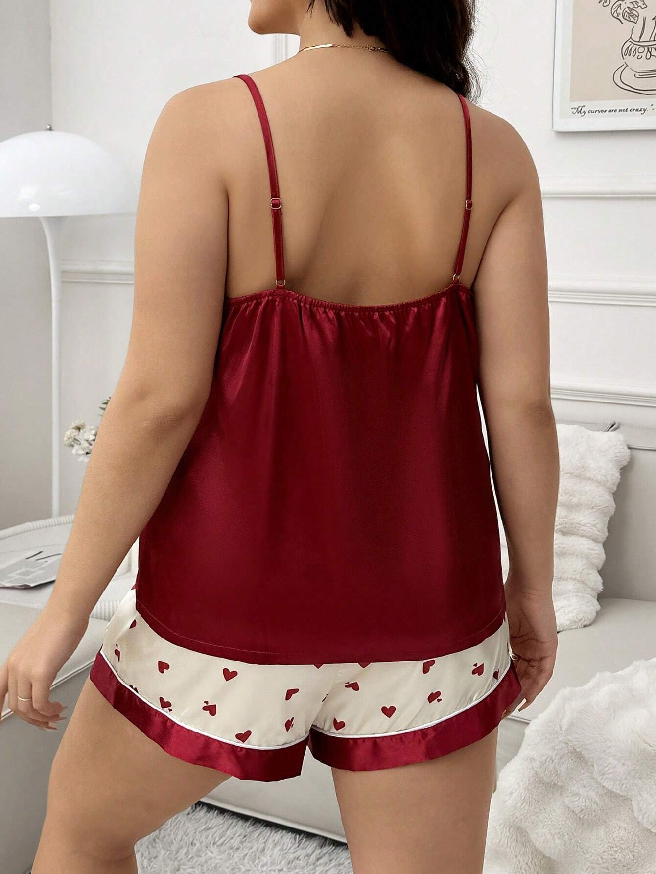 Moteriška pižama SilkySet MN0597 (1XL-4XL)