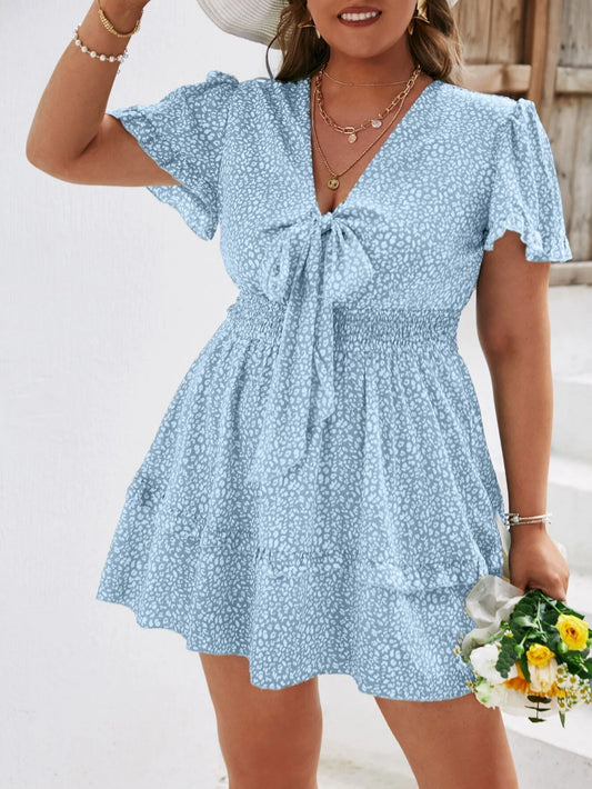 Puošni suknelė SilkySet WD0115 (XL-4XL)
