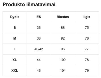 Satino naktinukai SilkySet MN0201 (S-XXL)