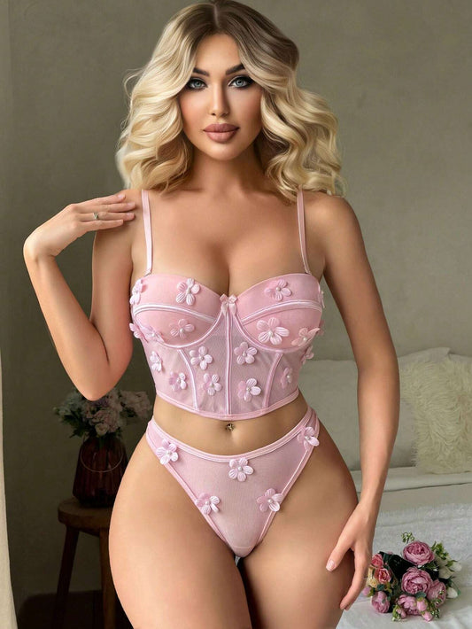 Seksualių apatinių komplektas SilkySet MA0402