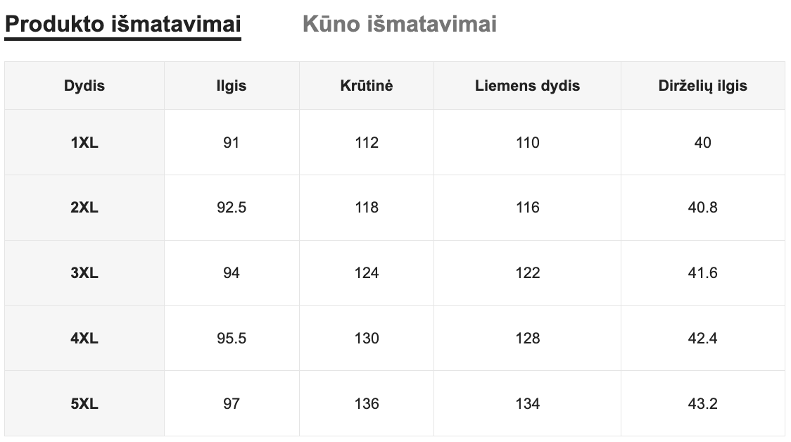 Satino naktinukai SilkySet MN0524 (XL-5XL)