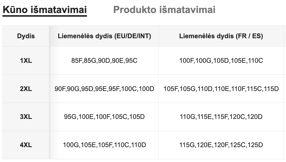 Sportinė liemenėlė SilkySet ML0023 (XL-4XL)