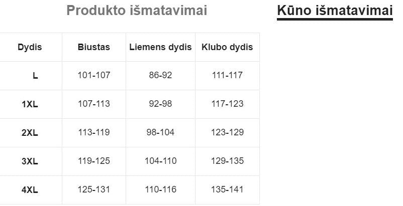 Žaisminga suknelė SilkySet WD0084 (L-4XL)