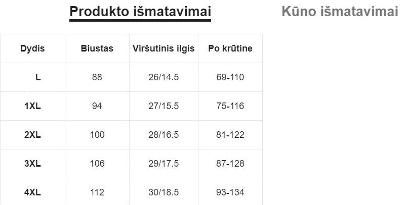 Maudymosi kostiumėlis SilkySet MB0073 (L-4XL)