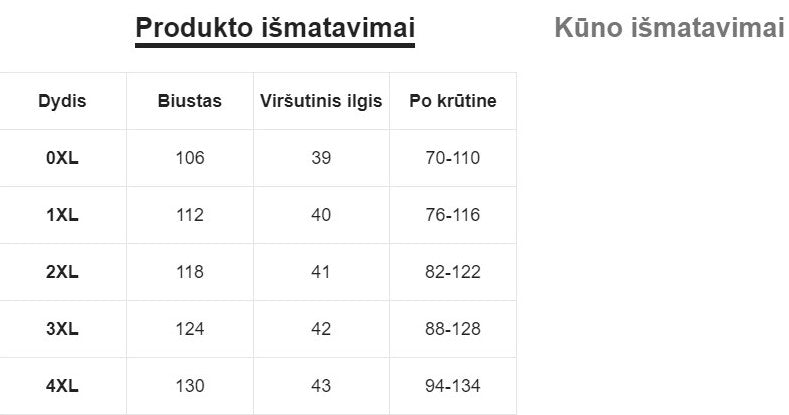 Maudymosi kostiumėlis moterims SilkySet MB0089 (L-4XL)