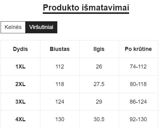 Moteriškų apatinių komplektas SilkySet MA0032 (XL-4XL)