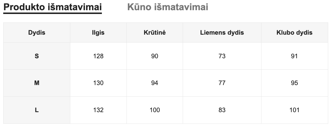 Satino naktinukai SilkySet MN0535