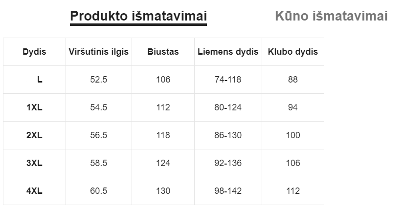 Vientisas maudymosi kostiumėlis SilkySet MB0056 (L-4XL)