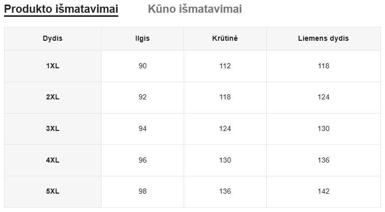 Satino naktinukai SilkySet MN0430 (XL-5XL)