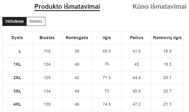 Sportinis kostiumėlis SilkySet SK0035 (L-4XL)