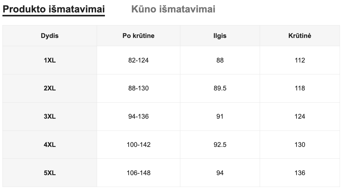 Satino naktinukai SilkySet MN0520 (XL-4XL)