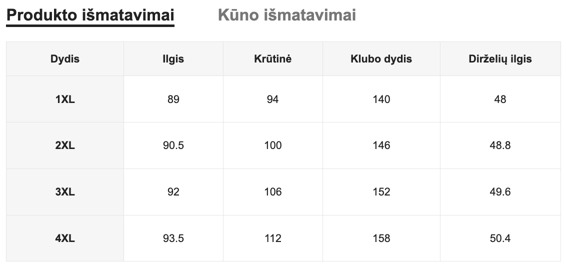 Satino naktinukai SilkySet MN0515 (XL-4XL)