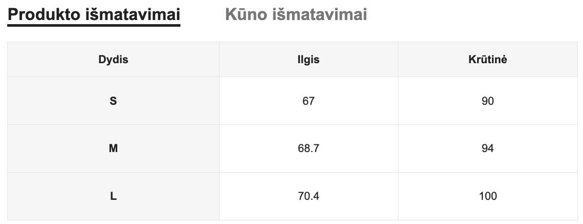 Satino naktinukai SilkySet MN0534