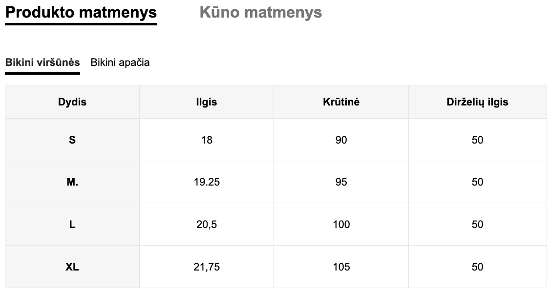 4 dalių bikini komplektas SilkySet MB0217